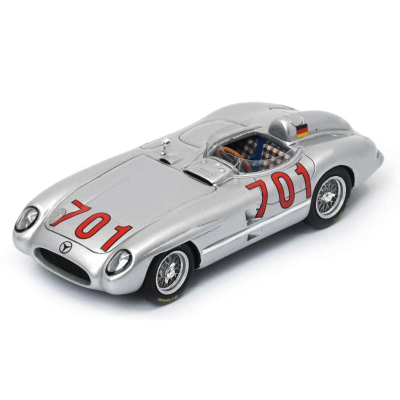 SPARK S5891 Mercedes 300 SLR n°701 Kling Mille Miglia 1955