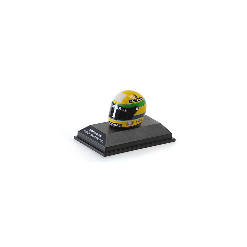 MINICHAMPS Casque Ayrton Senna Champion du Monde 1991