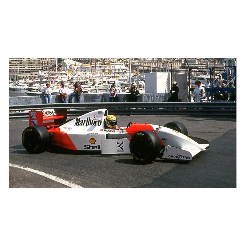 MINICHAMPS McLaren Honda MP4/8 Ayrton Senna Winner Monaco 1993 (%)