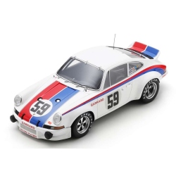 SPARK 1/18 Porsche 911 Carrera RSR n°59 Vainqueur 24H Daytona 1973