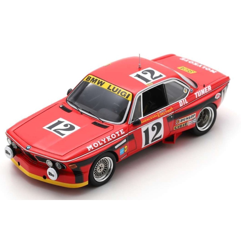 SPARK BMW 3.0 CSI n°12 Vainqueur 24H Spa 1974