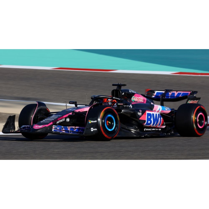 SPARK 1:18 Alpine A524 n°31 Ocon Bahrain 2024 (%)