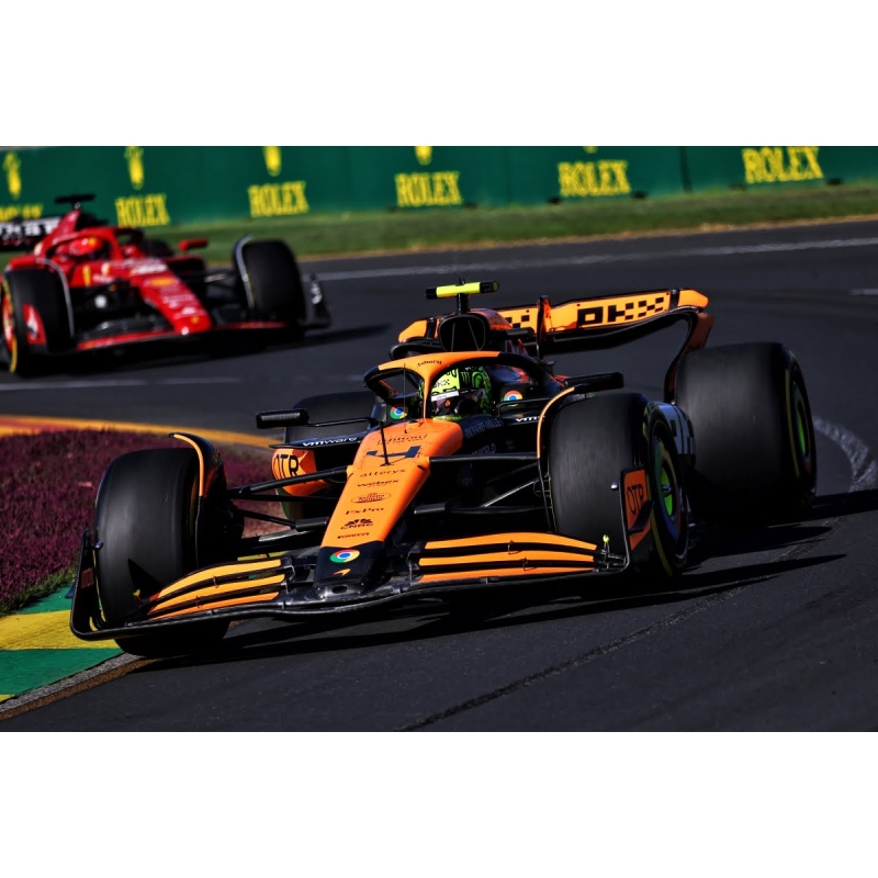 SPARK 1/18 McLaren MCL38 n°4 Norris Vainqueur Miami 2024 (%)