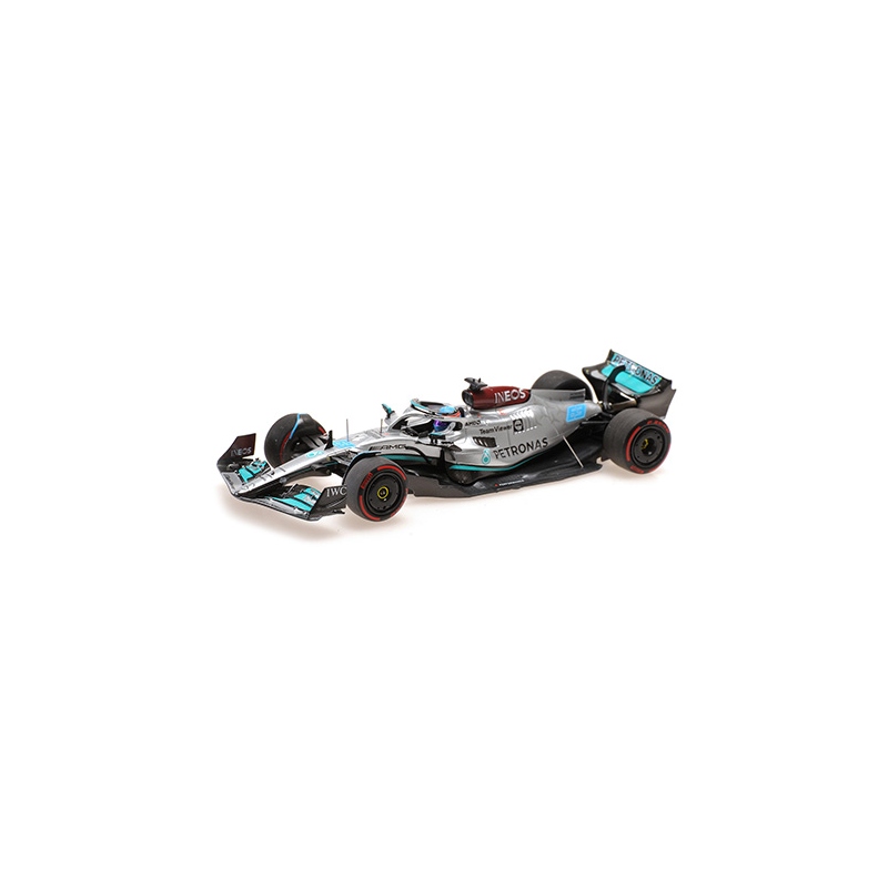 MINICHAMPS Mercedes W13 Russell Winner Interlagos 2022