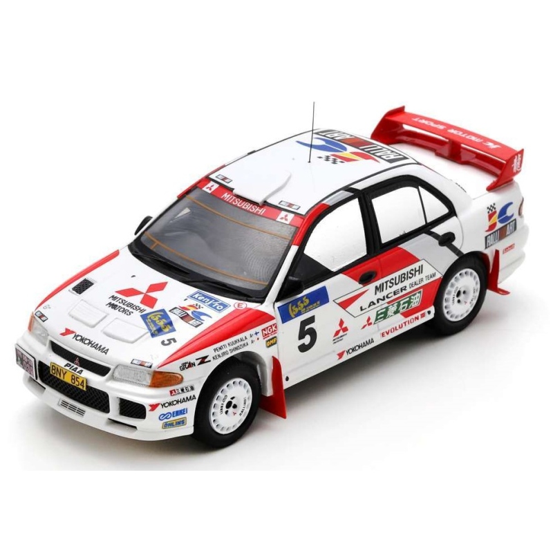 SPARK Mitsubishi Lancer EVOLUTION Ⅲ n°5 Shinozuka Hong Kong - Beijing 1995