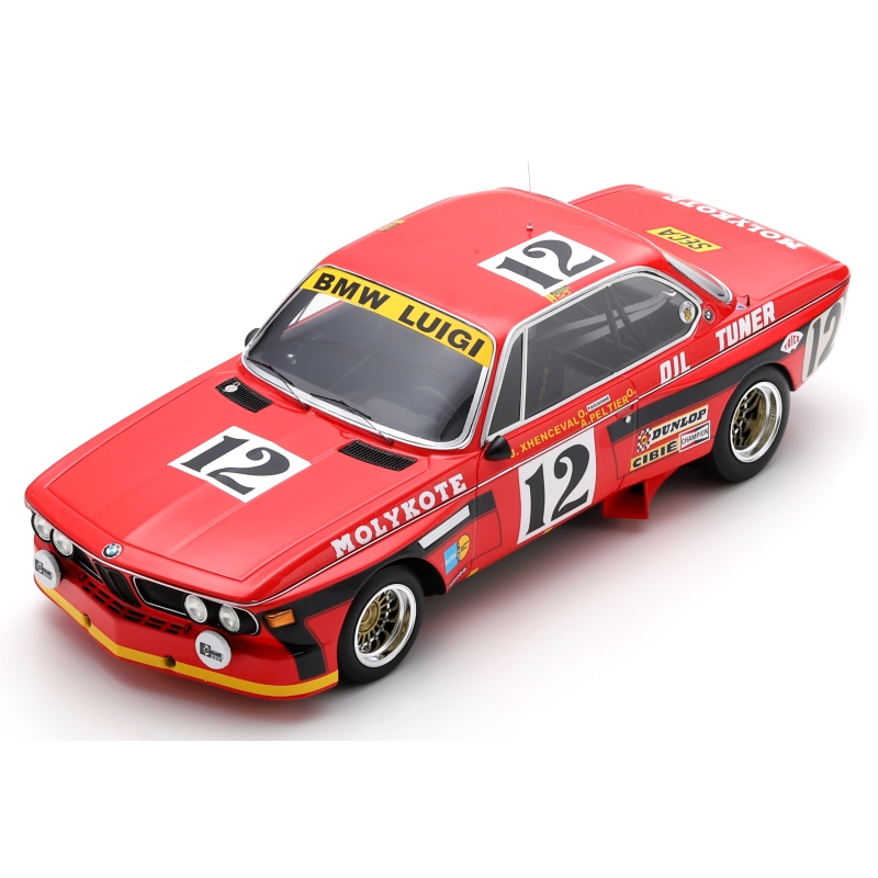 SPARK 1/18 BMW 3.0CSi n°12 Vainqueur 24H Spa 1974 (%)