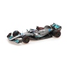 MINICHAMPS Mercedes W13 Russell Pole Hungaroring 2022