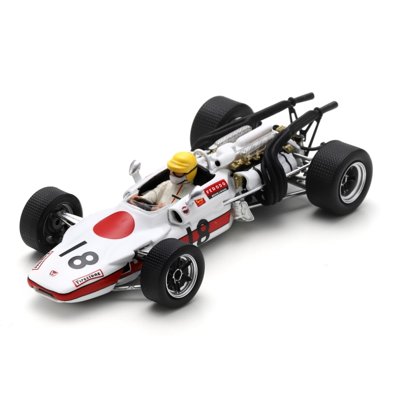 SPARK Honda RA302 n°18 Schlesser Rouen-les-Essarts 1968 (%)