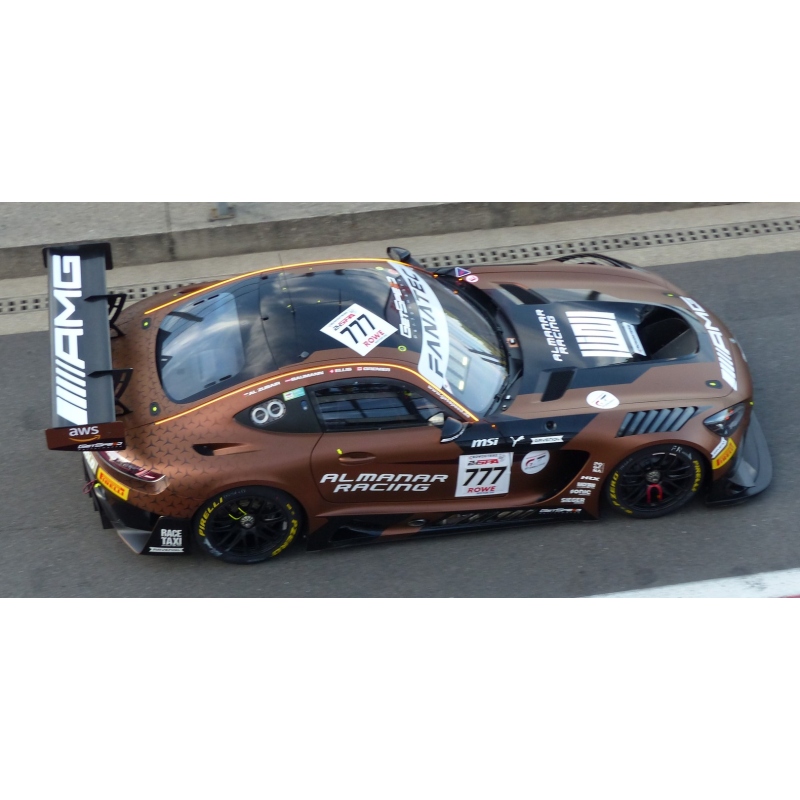 SPARK Mercedes AMG GT3 EVO n°777 24H Spa 2024 (%)