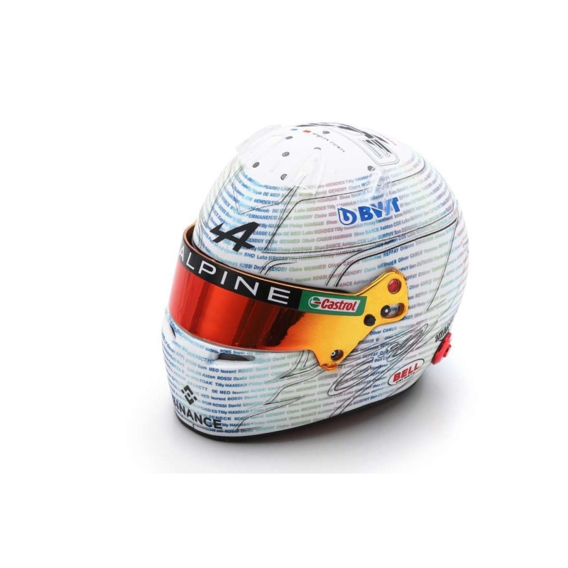 SPARK Helmet Esteban Ocon Silverstone 2023