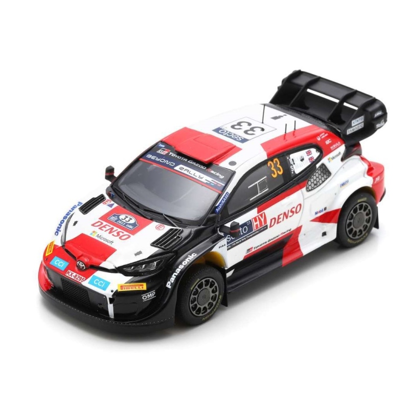 SPARK Toyota GR Yaris Rally1 HYBRID n°33 Evans Vainqueur Finlande 2023