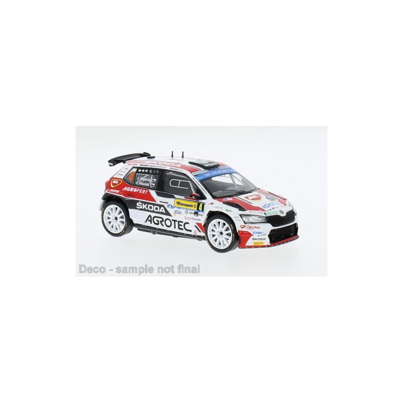 IXO Skoda Fabia Rally2 EVO Kopecky Barum Rally Zlin 2022 (%)