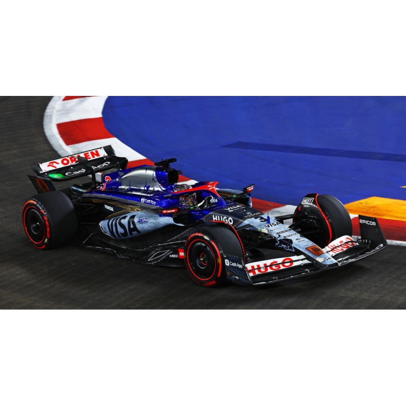 MINICHAMPS RB VCARB 01 n°3 Ricciardo Singapour 2024 (%)