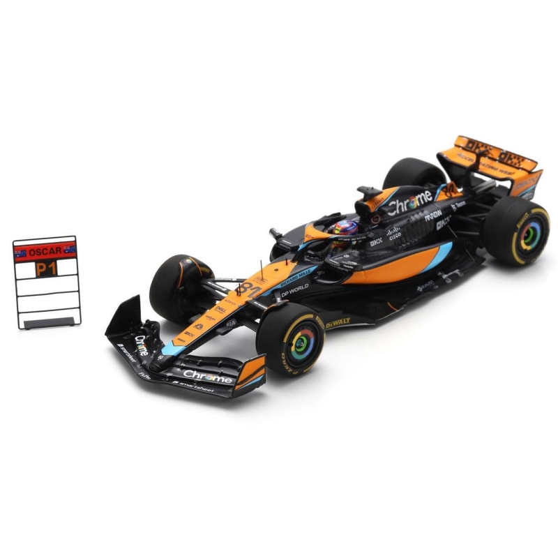 SPARK McLaren MCL60 n°81 Piastri Winner Sprint Qatar 2023