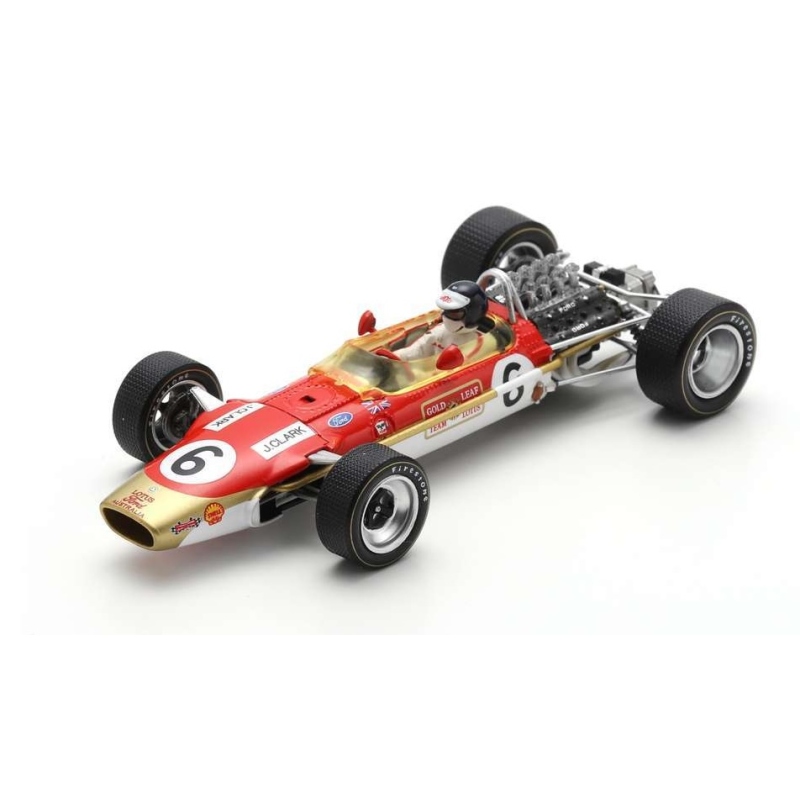 SPARK Lotus 49T n°6 Clark Vainqueur Tasman Series 1968 (%)