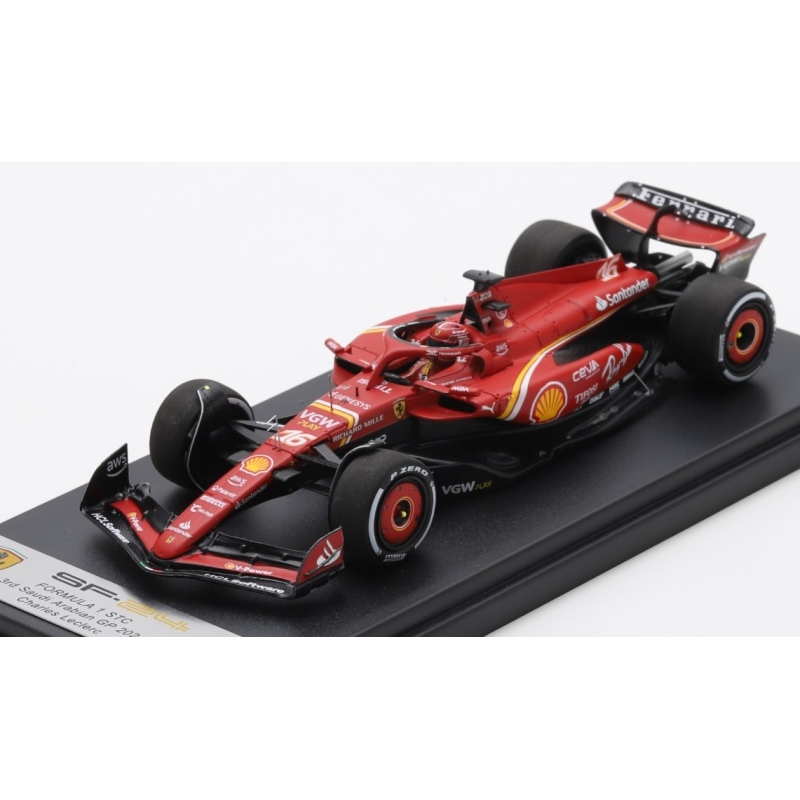 LOOKSMART Ferrari SF-24 Leclerc Arabie Saoudite 2024