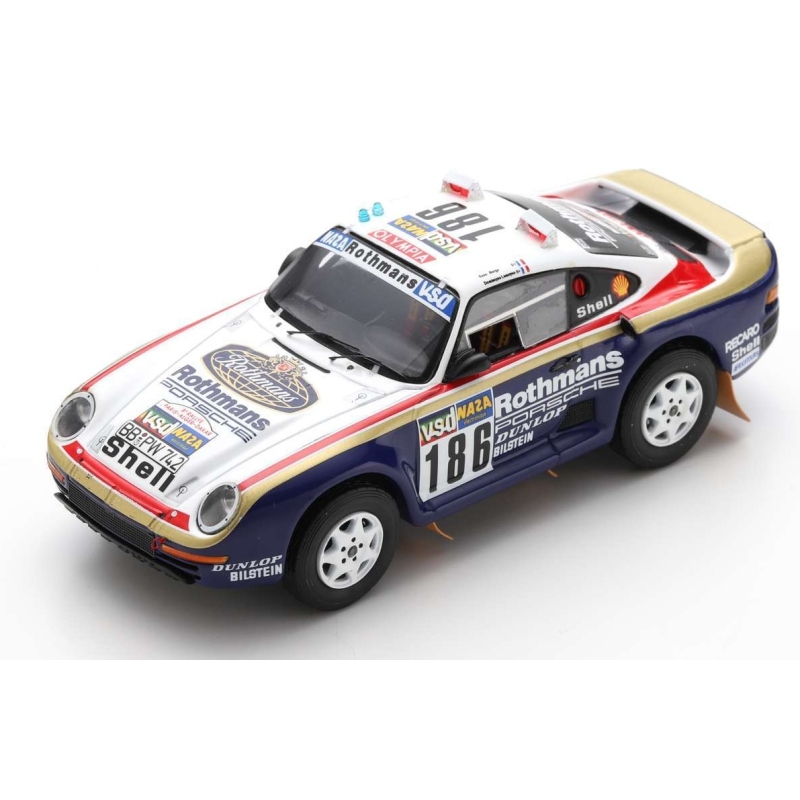 SPARK 1/18 Porsche 959 n°186 Metge Vainqueur Paris Dakar 1986 (%)