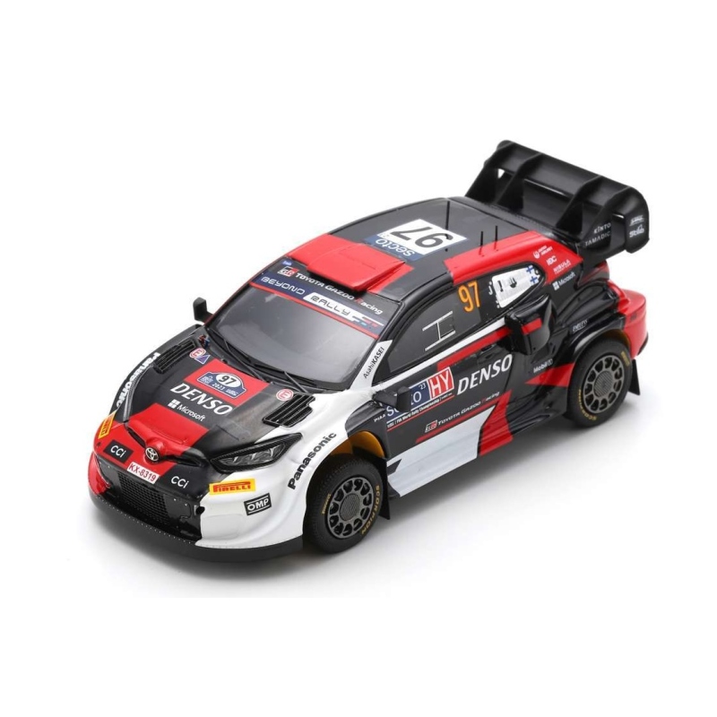 SPARK TOYOTA GR Yaris Rally1 HYBRID n°97 Latvala Finlande 2023