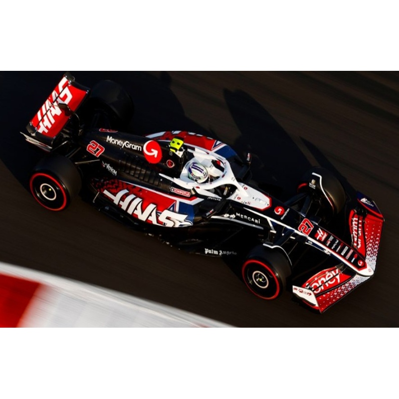 SPARK Haas VF24 Hulkenberg Austin 2024 (%)