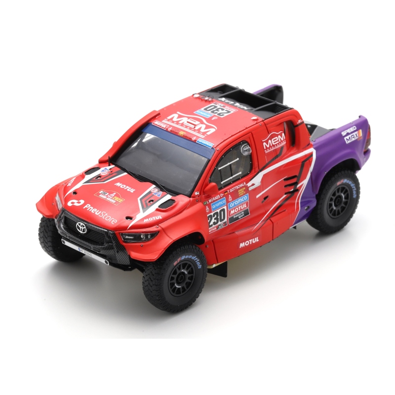 SPARK Toyota Hilux n°230 Moraes Dakar 2023 (%)