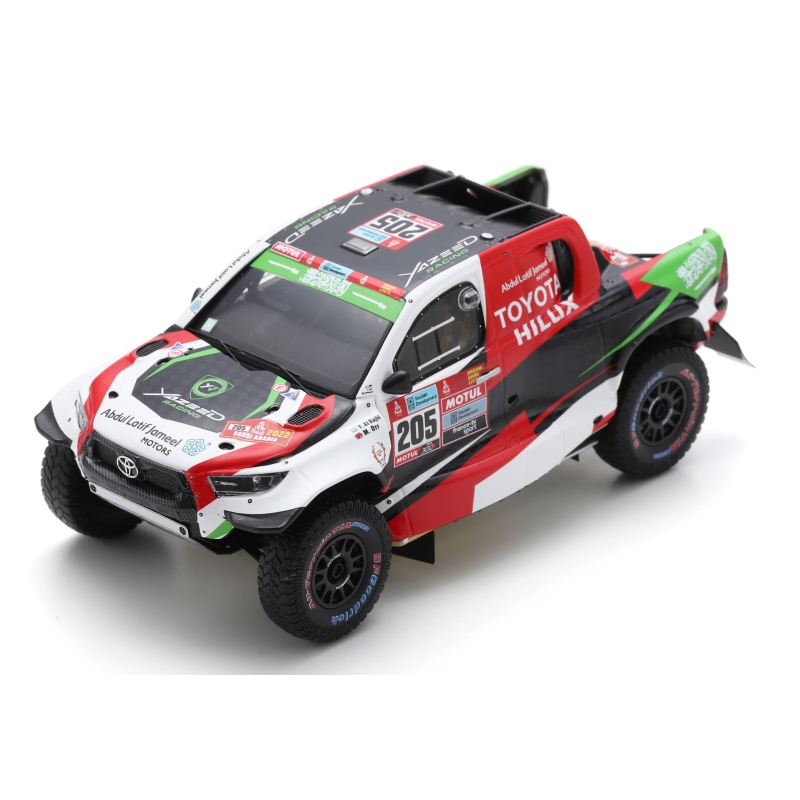 SPARK Toyota Hilux n°205 Al-Rajhi Dakar 2022 (%)