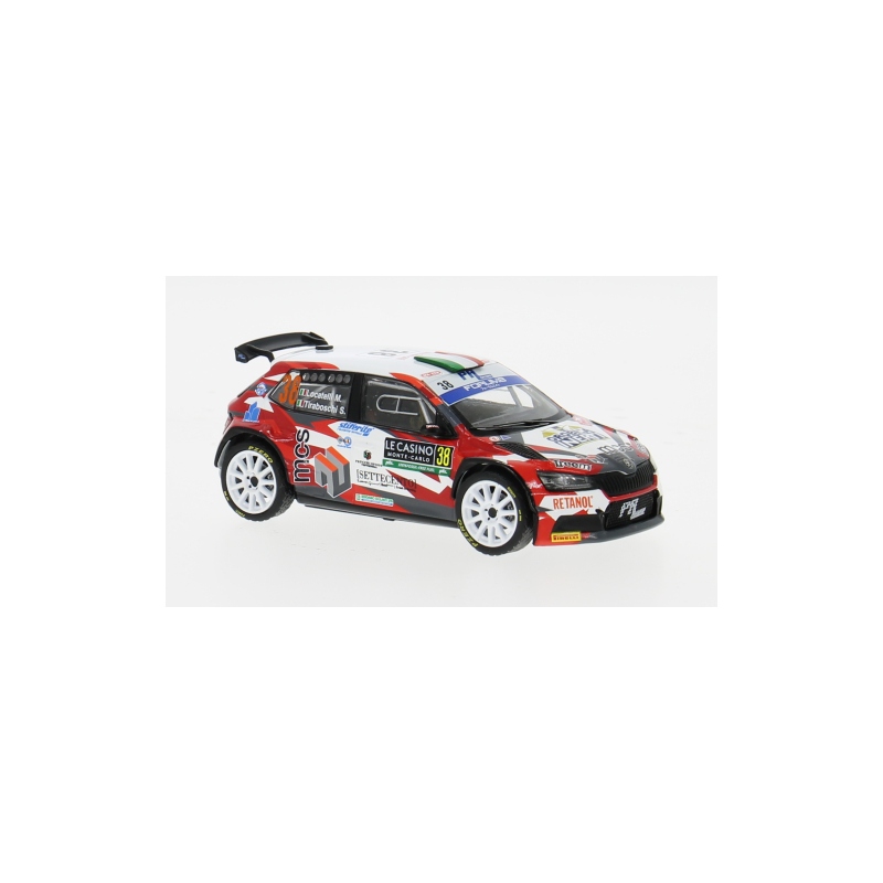 IXO Skoda Fabia Rally2 Locatelli Monte Carlo 2024 (%)