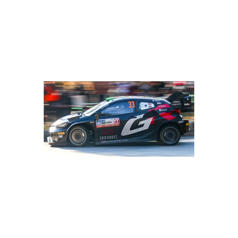 SPARK Toyota GR Yaris Rally1 HYBRID n°33 Evans Winner Japan 2024 (%)