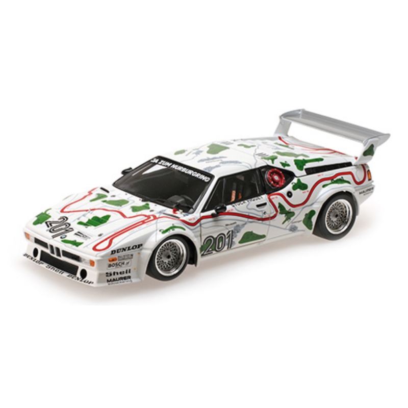 MINICHAMPS 1:18 BMW M1 1000 KM Nurburgring 1980 (%)