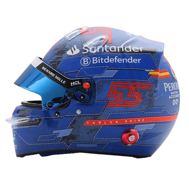 LOOKSMART Helmet Carlos Sainz Miami 2024 (%)