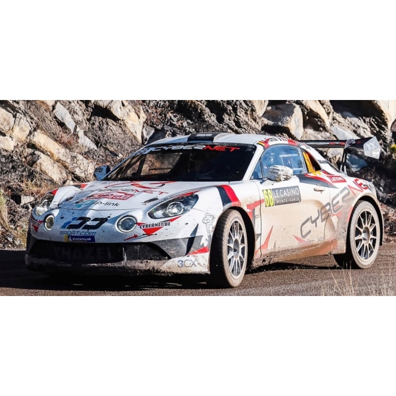 SPARK Alpine A110 Rally RGT n°68 Fumal Monte Carlo 2025 (%)