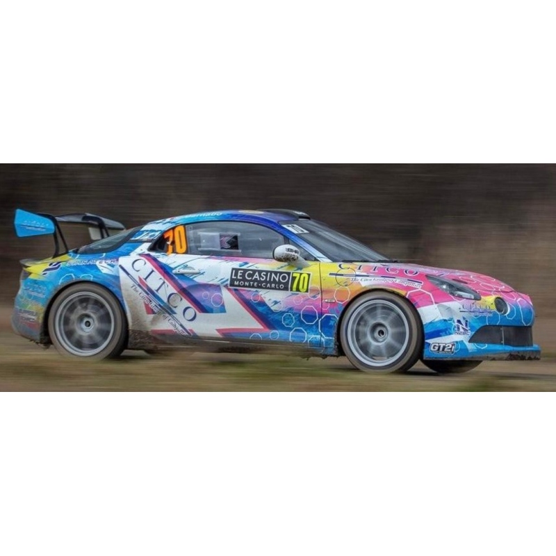 SPARK Alpine A110 Rally RGT n°70 Berard Monte Carlo 2025 (%)