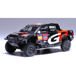 IXO Toyota GR DKR Hilux Evo T1U de Villiers Dakar 2024 (%)