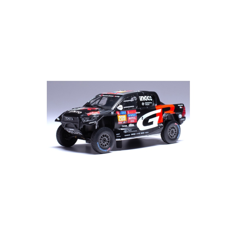 IXO Toyota GR DKR Hilux Evo T1U de Villiers Dakar 2024 (%)